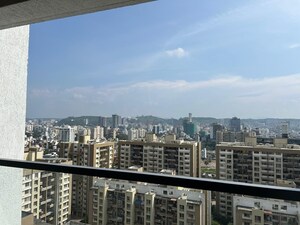 Balcony in 2 BHK Apartment at Majestique Signature Towers, Balewadi – for Rent