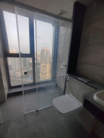 Bathroom in 5 BHK Apartment at Rustomjee Crown, Prabhadevi – for Rent