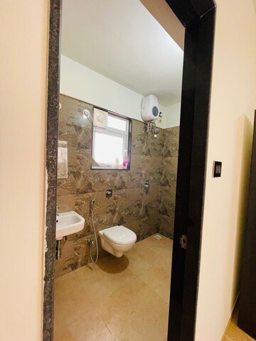 Bathroom in 3 BHK Apartment at VTP Beaumonde, Kharadi – for Rent