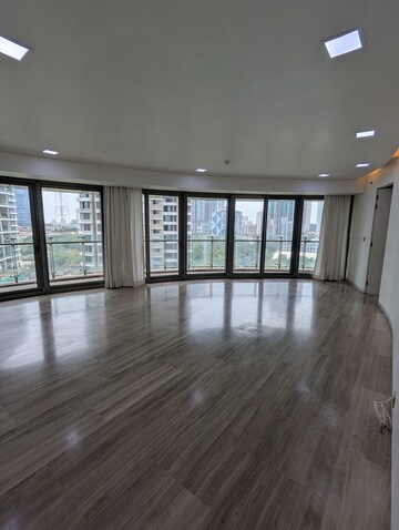 Building Lobby in 6 BHK Apartment at Lodha World View, Worli – for Rent