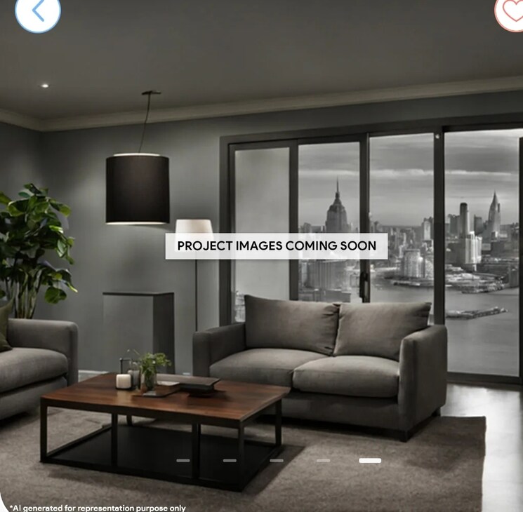 Living Room, mantra-melange 3 Bedroom 1098 Sq.Ft. Apartment In Kharadi Pune 9234025