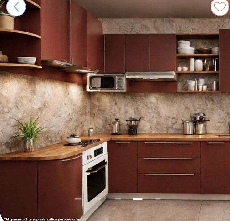 Kitchen, mantra-melange 3 Bedroom 1098 Sq.Ft. Apartment In Kharadi Pune 9234025