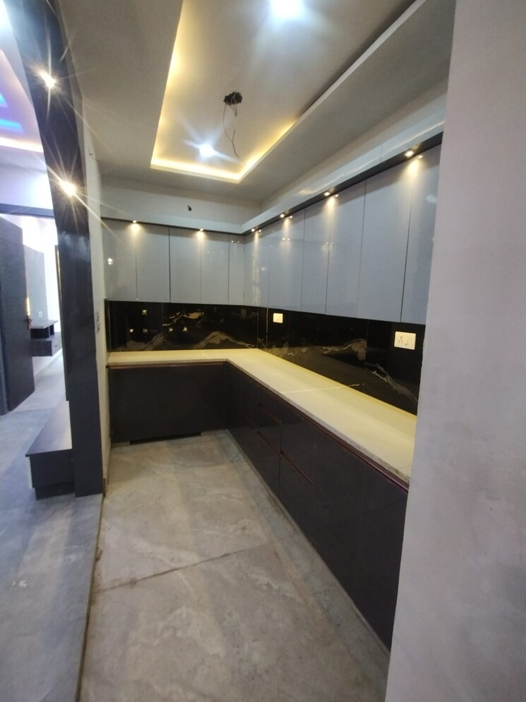 Kitchen, neelkanth-apartment-ii 3 Bedroom 1000 Sq.Ft. Builder Floor In Burari Delhi 9234046