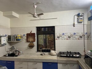 Kitchen in 1 BHK Apartment at Sai Prasad CHS, Andheri East – for Rent