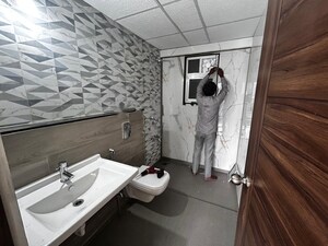 Bathroom in 2 BHK Apartment at Megapolis Serenity, Hinjewadi – for Rent