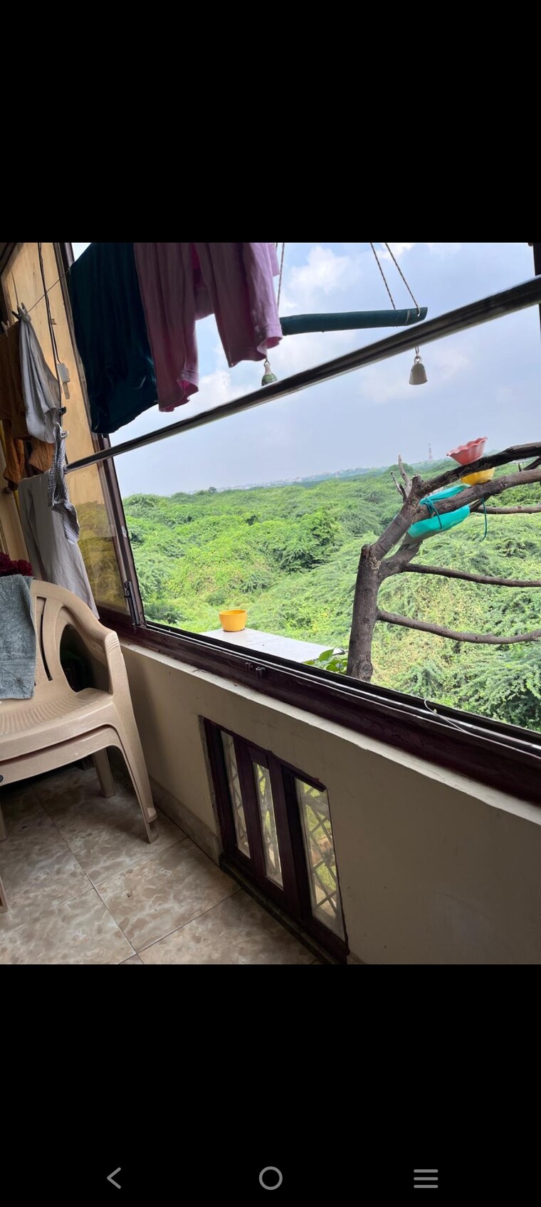 Balcony, saket 2 Bedroom 950 Sq.Ft. Builder Floor In Saket Delhi 9234284