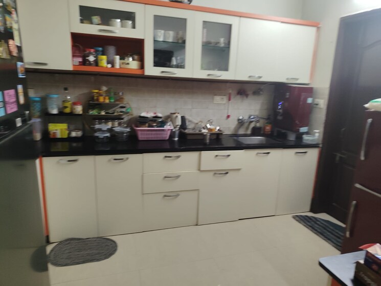 Kitchen, brahma-suncity 3 Bedroom 1500 Sq.Ft. Apartment In Wadgaon Sheri Pune 9234275