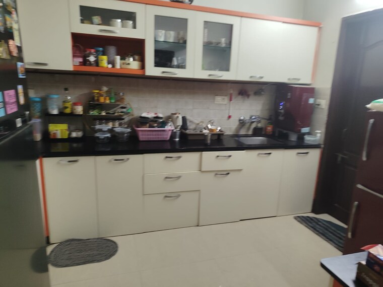 Kitchen, brahma-suncity 3 Bedroom 1500 Sq.Ft. Apartment In Wadgaon Sheri Pune 9234275