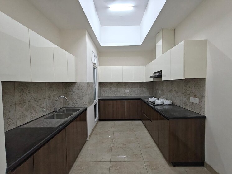 Kitchen, wave-executive-floors 3 Bedroom 1129 Sq.Ft. Apartment In Wave City Ghaziabad 9234362