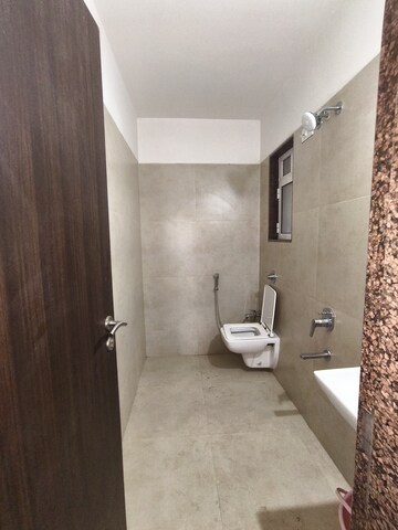 Bathroom in 2 BHK Apartment at Puranik Rumah Bali, Ghodbunder Road – for Rent