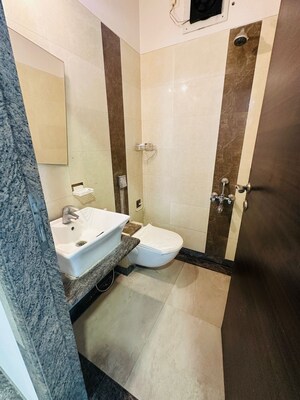 Bathroom in 3 BHK Apartment at Diamond Garden, Chembur – for Rent