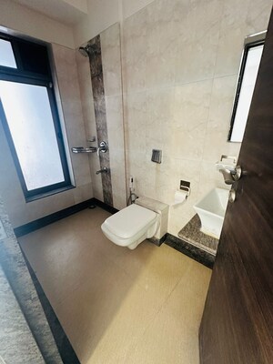 Bathroom in 3 BHK Apartment at Diamond Garden, Chembur – for Rent