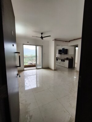 Bathroom in 1 BHK Apartment at Puranik Rumah Bali, Ghodbunder Road – for Rent