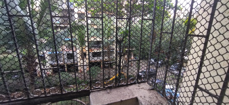 Balcony in 1 BHK Apartment at City Shine CHS, Kopar Khairane – for Rent