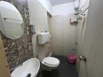 Bathroom in 1 BHK Apartment at DB Parkwoods, Kasarvadavali – for Rent