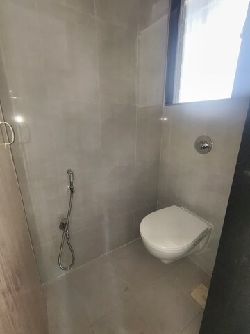 Bathroom in 1 BHK Apartment at Vihang Hills, Ghodbunder Road – for Rent