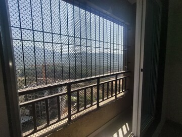 Balcony in 1 BHK Apartment at Vihang Hills, Ghodbunder Road – for Rent