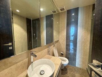 Bathroom in 5 BHK Apartment at Avighna One Avighna Park, Lower Parel – for Rent