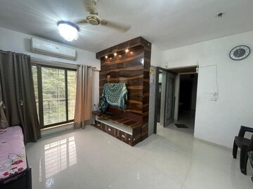 Living Room in 1 BHK Apartment at Unique Greens Ghodbunder Road, Ghodbunder Road – for Sale