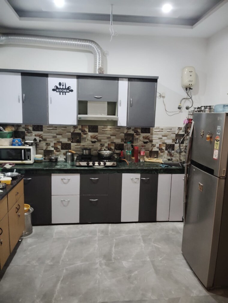 Kitchen, pvd-mansarovar-park 2.5 Bedroom 900 Sq.Ft. Villa In Lal Kuan Ghaziabad 9234520