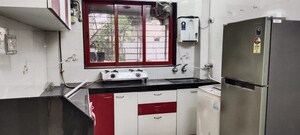 Kitchen in 1 BHK Apartment at Vaibhav Apartment Prabhadevi, Prabhadevi – for Rent