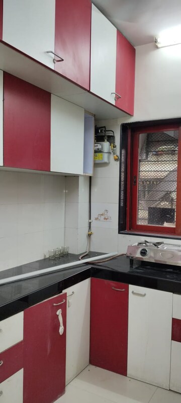 Kitchen in 1 BHK Apartment at Vaibhav Apartment Prabhadevi, Prabhadevi – for Rent