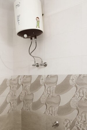 Bathroom in 2 BHK Apartment at Sarita Vihar – for Rent