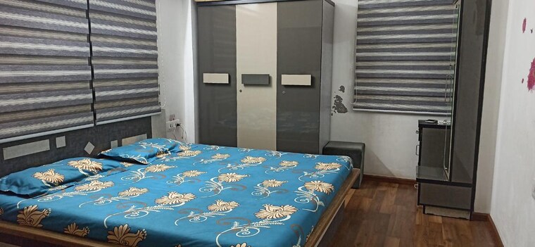 Bedroom, deep-satyadeep-heights 2 Bedroom 1050 Sq.Ft. Apartment In Makarba Ahmedabad 9234592