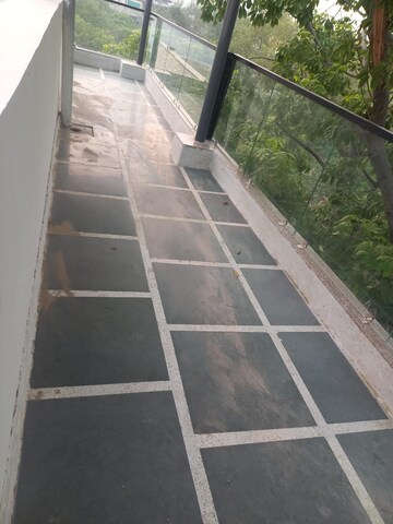 Balcony in 4 BHK Apartment at Greater Kailash I – for Rent