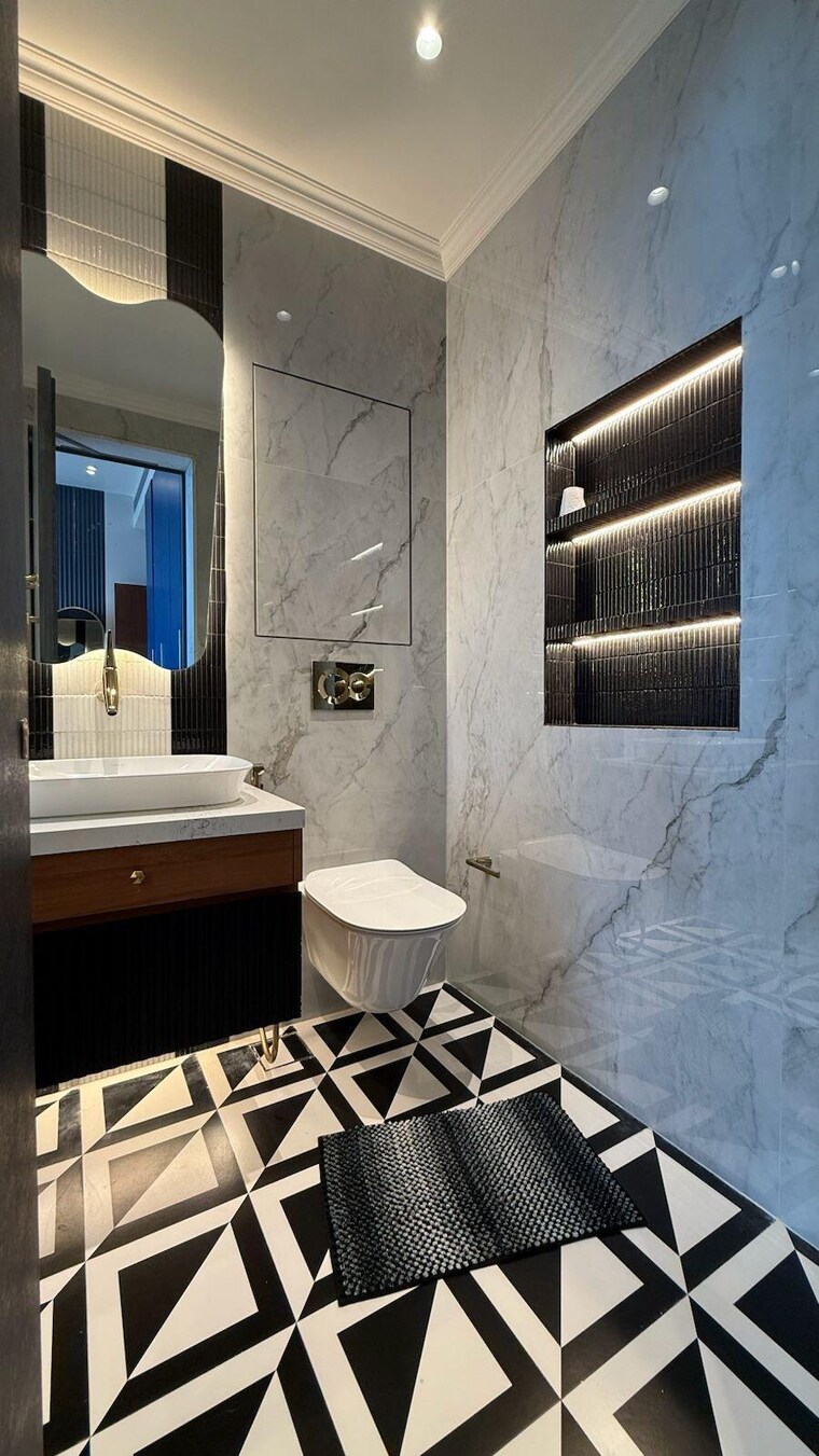 Bathroom, rustomjee-crown 4 Bedroom 2189 Sq.Ft. Apartment In Prabhadevi Mumbai 9234659