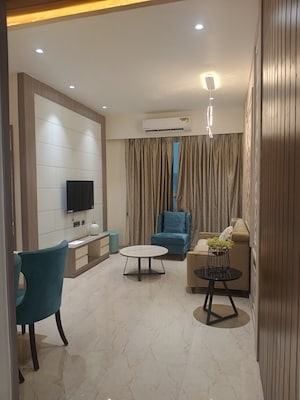 Staircase in 3 BHK Apartment at N Rose Northern Hills, Dahisar East – for Sale