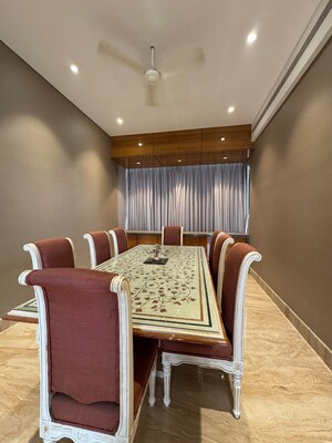 Dining area in 5 BHK Apartment at Kalpataru Horizon, Worli – for Rent