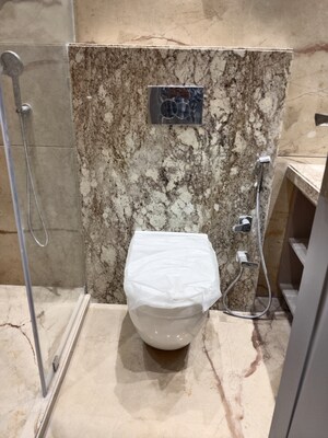 Bathroom in 4 BHK Apartment at Navjeevan Vihar – for Sale