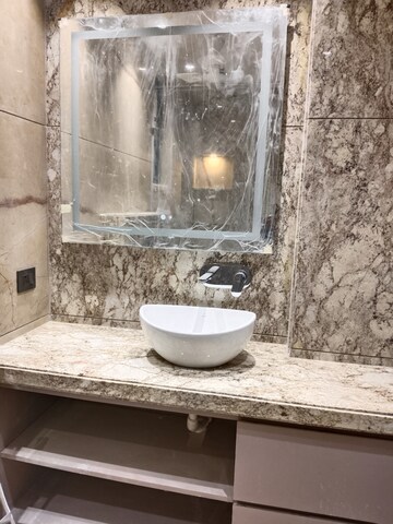 Bathroom in 4 BHK Apartment at Navjeevan Vihar – for Sale