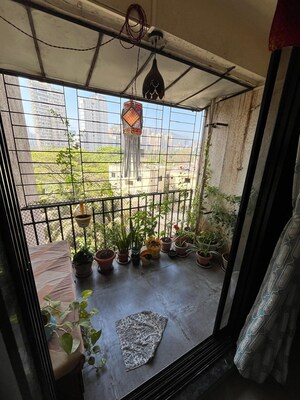 Balcony in 1 BHK Apartment at Fiama Residency, Ghodbunder Road – for Sale