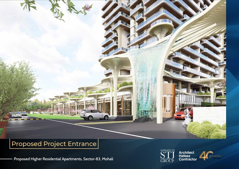 Exterior View, sector 83 3 Bedroom 2360 Sq.Ft. Apartment In Sector 83 Mohali 9234886