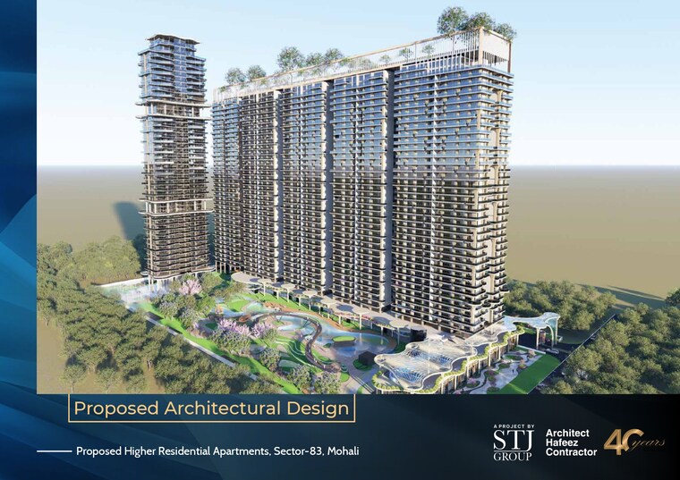 Exterior View, sector 83 3 Bedroom 2360 Sq.Ft. Apartment In Sector 83 Mohali 9234886