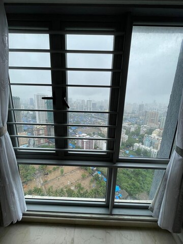 Balcony in 2.5 BHK Apartment at Wadhwa Imperial Heights, Goregaon West – for Rent