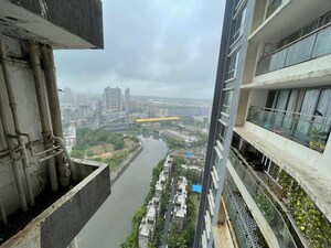 Balcony in 2.5 BHK Apartment at Wadhwa Imperial Heights, Goregaon West – for Rent