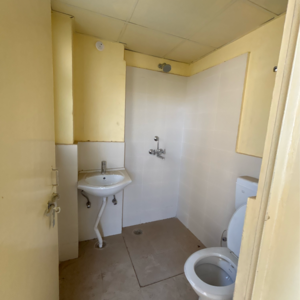 Bathroom in 3 BHK Apartment at Conscient Habitat Residences, Faridpur – for Rent