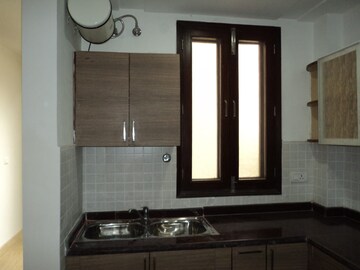 Kitchen in 3 BHK Apartment at Kailash Colony – for Rent