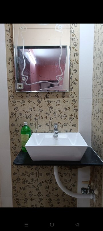 Bathroom in 1 BHK Apartment at Shiv Tower, Khopat – for Rent