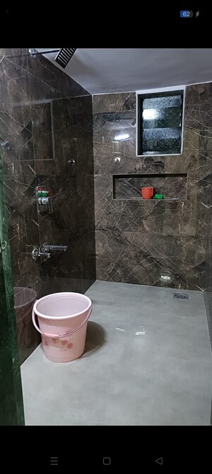 Bathroom in 1 BHK Apartment at Shiv Tower, Khopat – for Rent