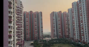 2.5 BHK Apartment – Exterior View View at UPAVP Ganga Yamuna And Hindon Enclave, Siddharth Vihar - for Rent