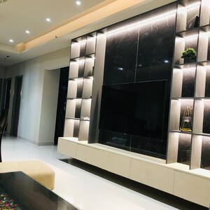 Balcony in 4 BHK Apartment at Mahagun Mirabella, Sector 79 – for Rent