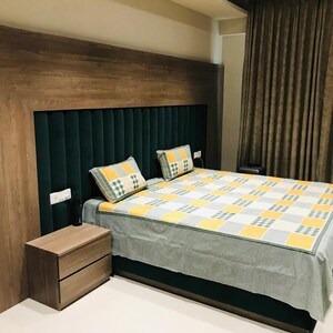 Bedroom in 4 BHK Apartment at Mahagun Mirabella, Sector 79 – for Rent