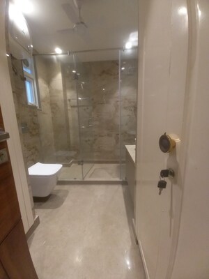 Bathroom in 4 BHK Builder Floor at Greater Kailash I – for Rent