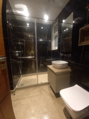 Bathroom in 4 BHK Builder Floor at Greater Kailash I – for Rent