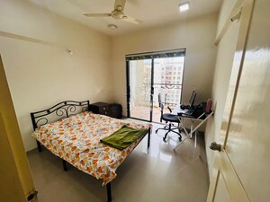 Bedroom in 2 BHK Apartment at Darode Shriniwas Westside County, Pimple Gurav – for Rent
