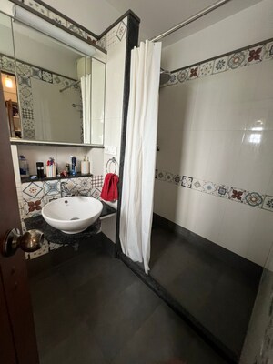 Bathroom in 3 BHK Apartment at Sogo Iris, Koramangala – for Rent